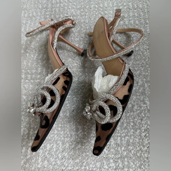 Mach & Mach Leopard Heels, 38.5 - Picture 5 of 11